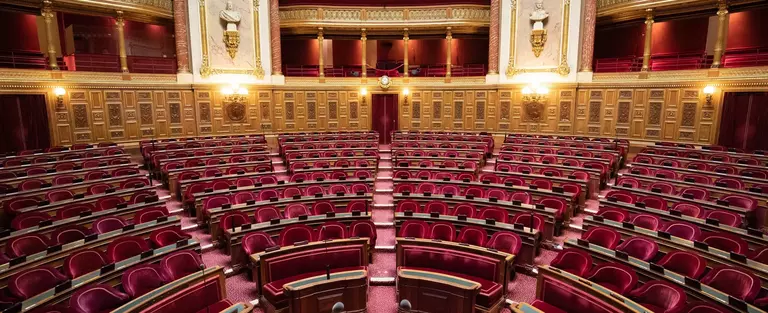 Hemicycle du senat français